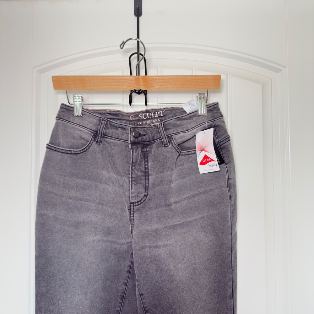 G-Sculpt  Size 12 Tall 405 Boot Valley Grey Wash Jeans Whimsigoth Streetwear Y2K - Picture 3 of 9